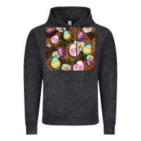 Vintage Black Easter rabbit eggs Vintage Hoodie - OliviaCreatesArt