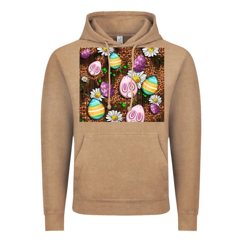 Easter Rabbit Eggs Vintage Hoodie by OliviaCreatesArt | Teevron