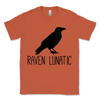 Copper Womens Raven Lunatic, Funny Bird Lover Gift Men Women Kids Classic Tee - longCreatives