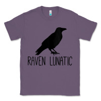 Lavender Womens Raven Lunatic, Funny Bird Lover Gift Men Women Kids Classic Tee - longCreatives