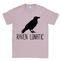 Lilac Womens Raven Lunatic, Funny Bird Lover Gift Men Women Kids Classic Tee - longCreatives