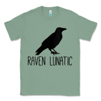 Sage Womens Raven Lunatic, Funny Bird Lover Gift Men Women Kids Classic Tee - longCreatives