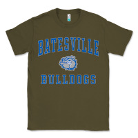 Army Green Batesville High School Bulldogs Premium Classic Tee - longCreatives