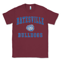 Burgundy Batesville High School Bulldogs Premium Classic Tee - longCreatives