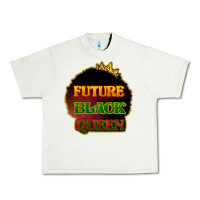 Pistachio Future black queen Urban Heavy Tee - HowdyJamesFarm