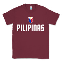 Burgundy Pilipinas Basketball Wear, Gilas Philippines Casual Wear Classic Tee - longCreatives