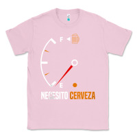 Bubblegum Pink Mexican beer necesito cerveza cool & funny sayings Classic Tee - longCreatives