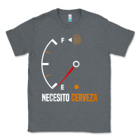 Charcoal Heather Mexican beer necesito cerveza cool & funny sayings Classic Tee - longCreatives