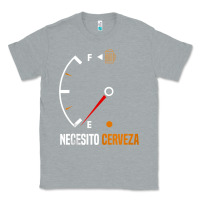 Heather Grey Mexican beer necesito cerveza cool & funny sayings Classic Tee - longCreatives