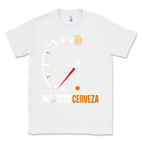White Mexican beer necesito cerveza cool & funny sayings Classic Tee - longCreatives