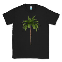 Black Tropical Palm Tree Classic Tee - longCreatives