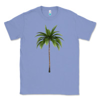 Colony Blue Tropical Palm Tree Classic Tee - longCreatives