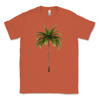 Copper Tropical Palm Tree Classic Tee - longCreatives
