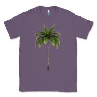 Lavender Tropical Palm Tree Classic Tee - longCreatives