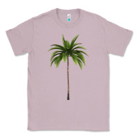 Lilac Tropical Palm Tree Classic Tee - longCreatives