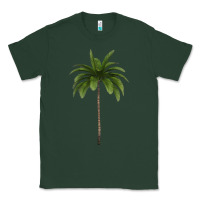 Sports Green Tropical Palm Tree Classic Tee - longCreatives