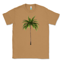 Toasted Coconut Tropical Palm Tree Classic Tee - longCreatives