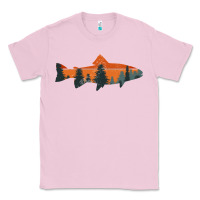 Bubblegum Pink Trout Fly Fishing Nature Outdoor Fisherman Gift Classic Tee - longCreatives