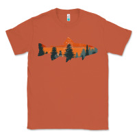 Copper Trout Fly Fishing Nature Outdoor Fisherman Gift Classic Tee - longCreatives