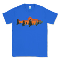 True Royal Trout Fly Fishing Nature Outdoor Fisherman Gift Classic Tee - longCreatives