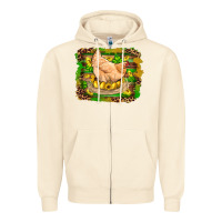 Sandshell st patricks day farm chicken gold eggs leopard serape glitter Zipper Hoodie - Artiststas