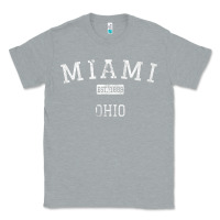 Heather Grey Miami Ohio OH Vintage Classic Tee - longCreatives