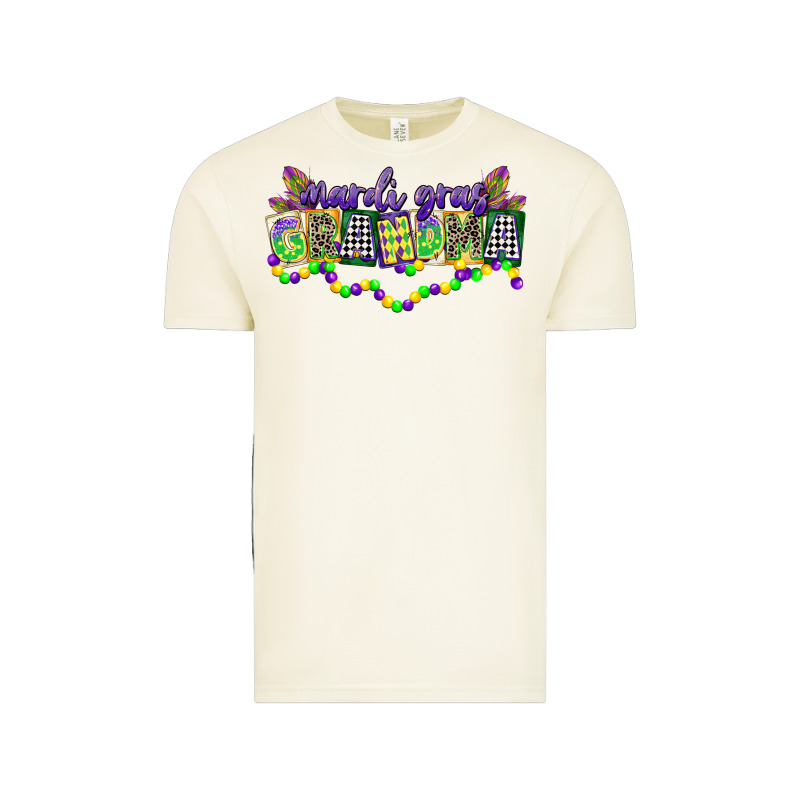 Mardi Gras Grandma Vintage Tee by CowGirlArtShop | Teevron