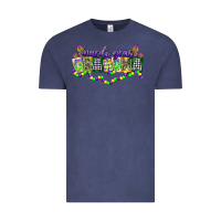 Vintage Denim mardi gras grandma Vintage Tee - CowGirlArtShop
