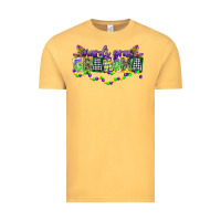 Vintage Mustard mardi gras grandma Vintage Tee - CowGirlArtShop