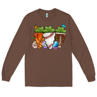 Chestnut Easter Day Sports Easter sports carrots Long Sleeve Tee - OliviaCreatesArt