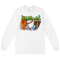 White Easter Day Sports Easter sports carrots Long Sleeve Tee - OliviaCreatesArt