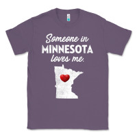Lavender Someone In Minnesota Loves Me  Minnesota  MN Classic Tee - longCreatives