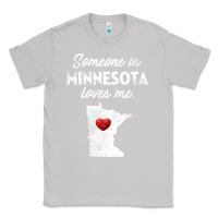 Moon Dust Someone In Minnesota Loves Me  Minnesota  MN Classic Tee - longCreatives