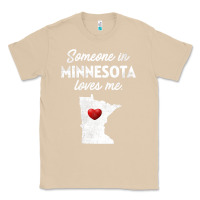Mushroom Someone In Minnesota Loves Me  Minnesota  MN Classic Tee - longCreatives