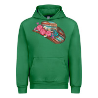 Emerald cowboy hat Urban Hoodie - AdoDesignShop