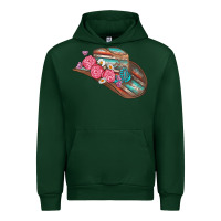 Foreset Green cowboy hat Urban Hoodie - AdoDesignShop