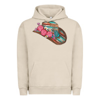 Pigment French Oak cowboy hat Urban Hoodie - AdoDesignShop