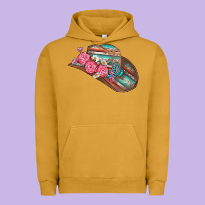Cowboy Hat Urban Hoodie Designed By Adodesignshop