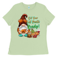 Matcha Get your fat pants ready Ladies Tee - NancyCooperArtShop
