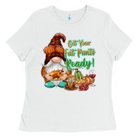 Get Your Fat Pants Ready Ladies Tee | Teevron