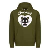 Army Green Chococat Sweet Valentine Premium Hoodie - longCreatives