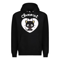 Black Chococat Sweet Valentine Premium Hoodie - longCreatives