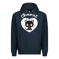 Navy Chococat Sweet Valentine Premium Hoodie - longCreatives