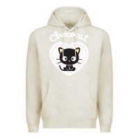Oatmeal Heather Chococat Sweet Valentine Premium Hoodie - longCreatives