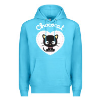 Ocean Blue Chococat Sweet Valentine Premium Hoodie - longCreatives