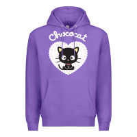 Purple Chococat Sweet Valentine Premium Hoodie - longCreatives
