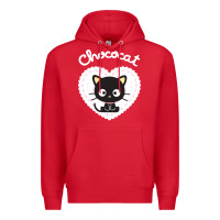 Red Chococat Sweet Valentine Premium Hoodie - longCreatives