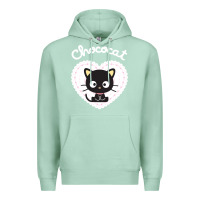 Seafoam Chococat Sweet Valentine Premium Hoodie - longCreatives