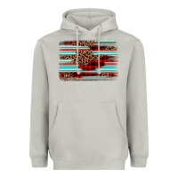 Moon Dust leopard serape background Heavyweight Hoodie - BarkalooDesign