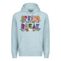 Blue Mist SPRING BREAK Premium Hoodie - CowhideDigitalArt